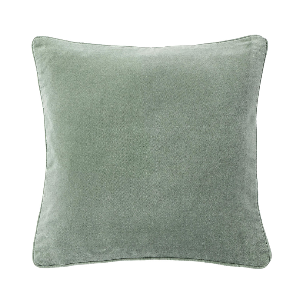 cuscino verde salvia 40x40