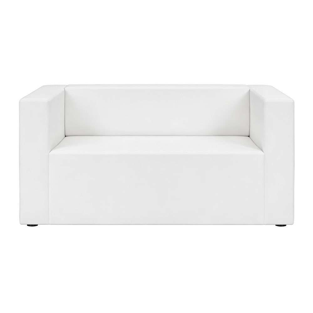 Luxe Divano 2 posti Materiale: ecopelle e ignifugo Misura: L130 x P70 